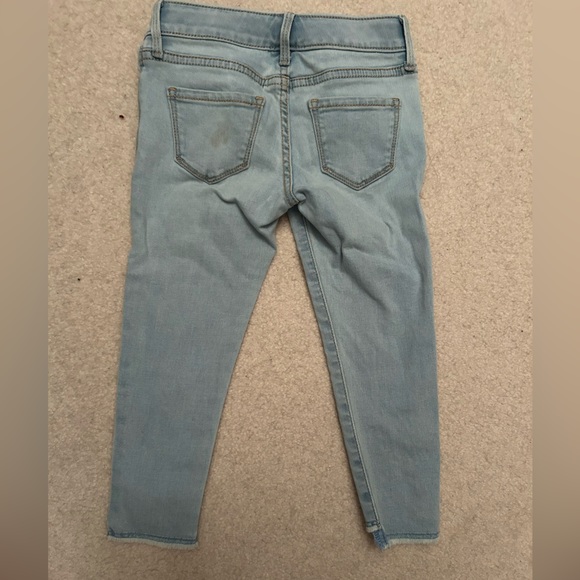 Gap Denim Super Skinny Jeans Glitter Sparkle Unicorn Stars size 5 - Picture 4 of 5